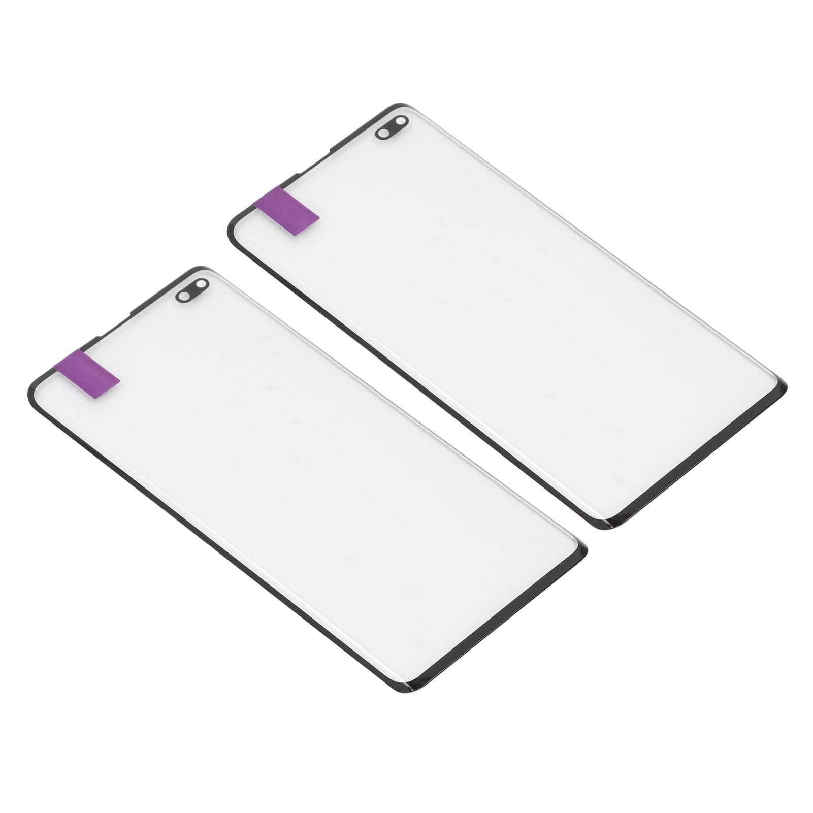 2PCS Front Outer Lens Screen Phone Front Glass Replacement with OCA Adhesive Repair Tools for