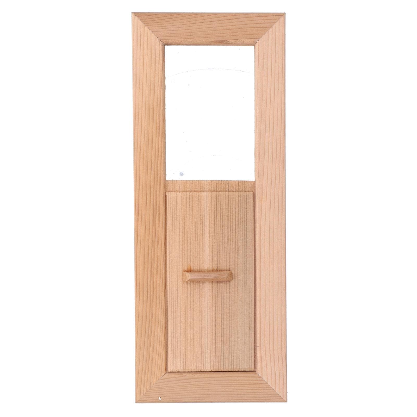 Sauna Air Vent Wooden Rectangle Grille Ventilation Equipment Steam Room Accessory