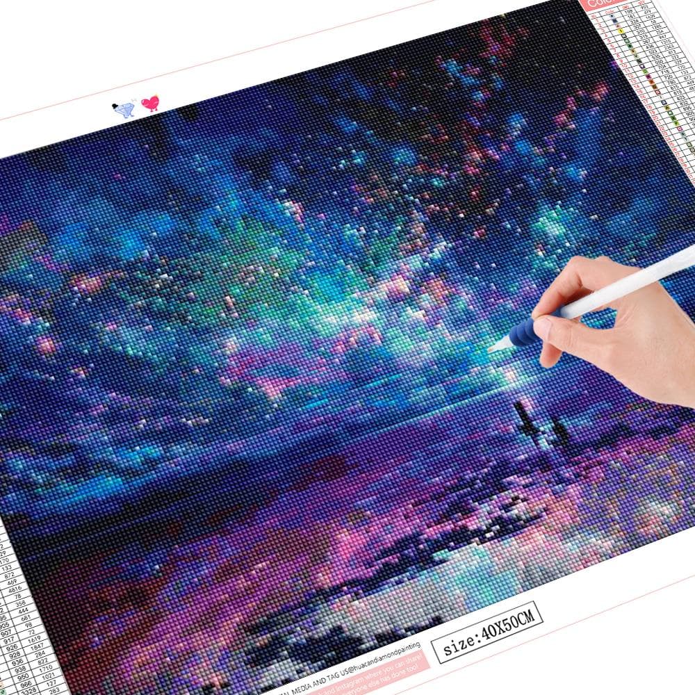 5D DIY Diamond Painting Full Drill Landscape Diamond Embroidery 20X30CM