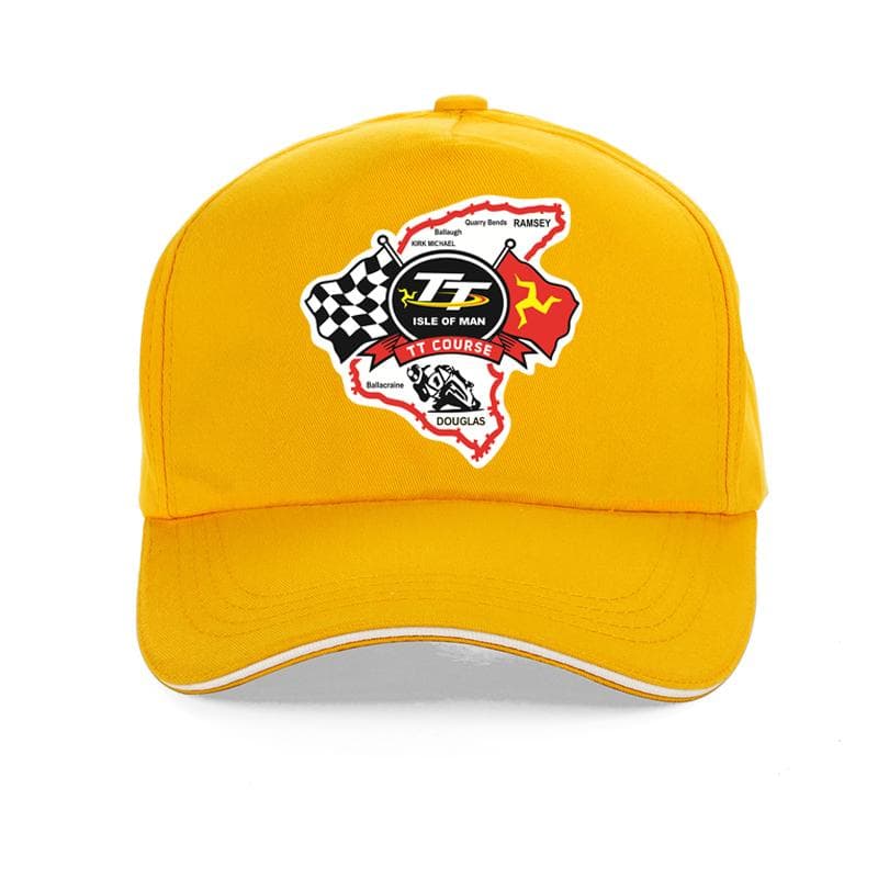 Isle of Man TT Races Unisex hat Motorcycle The Ultimate Road Race baseball cap Summer fashion Dad hat adjustable Snapback hats Adjustable
