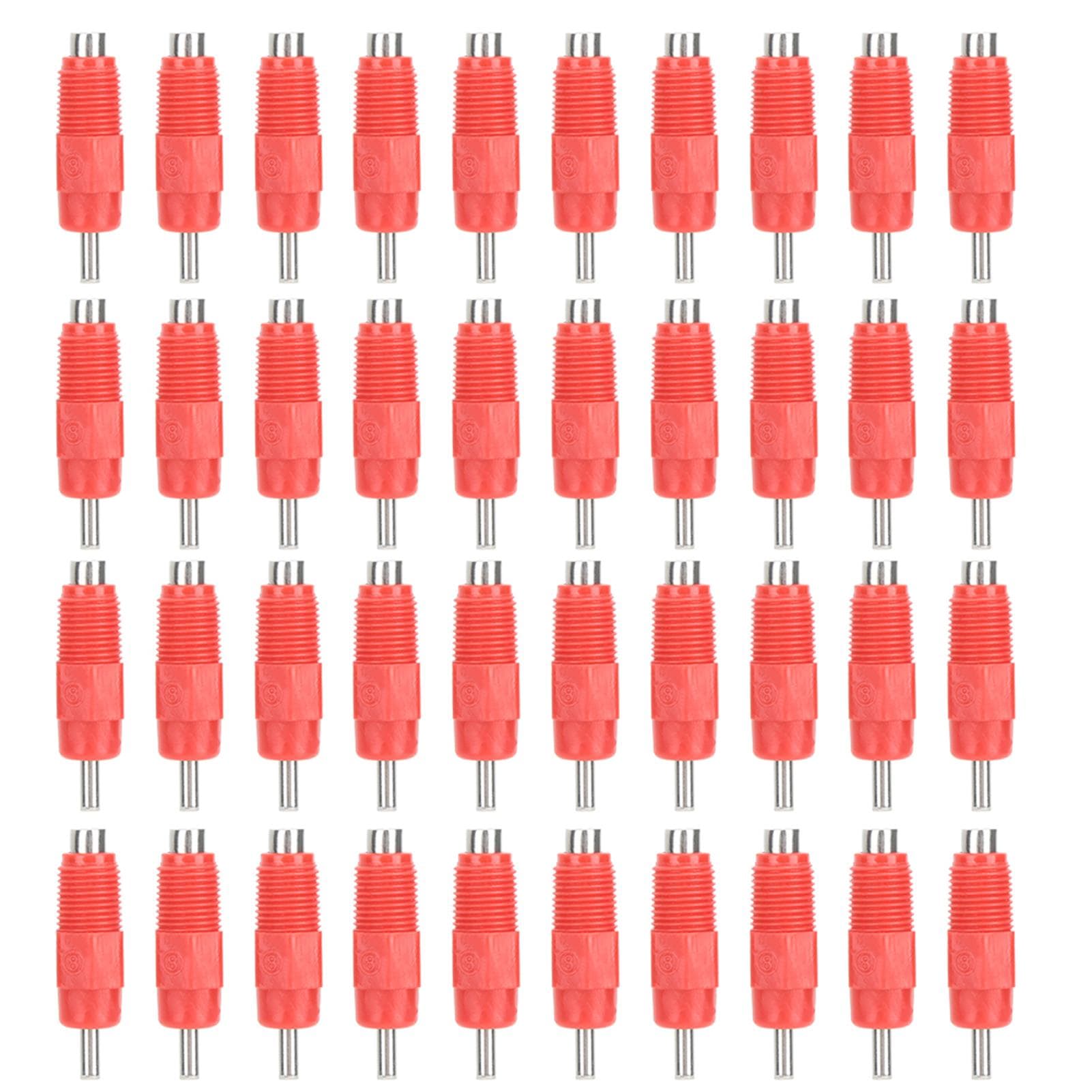 40Pcs Automatic Chicken Water Drinker Poultry Waterer Drinking Nipple Farming Accessories