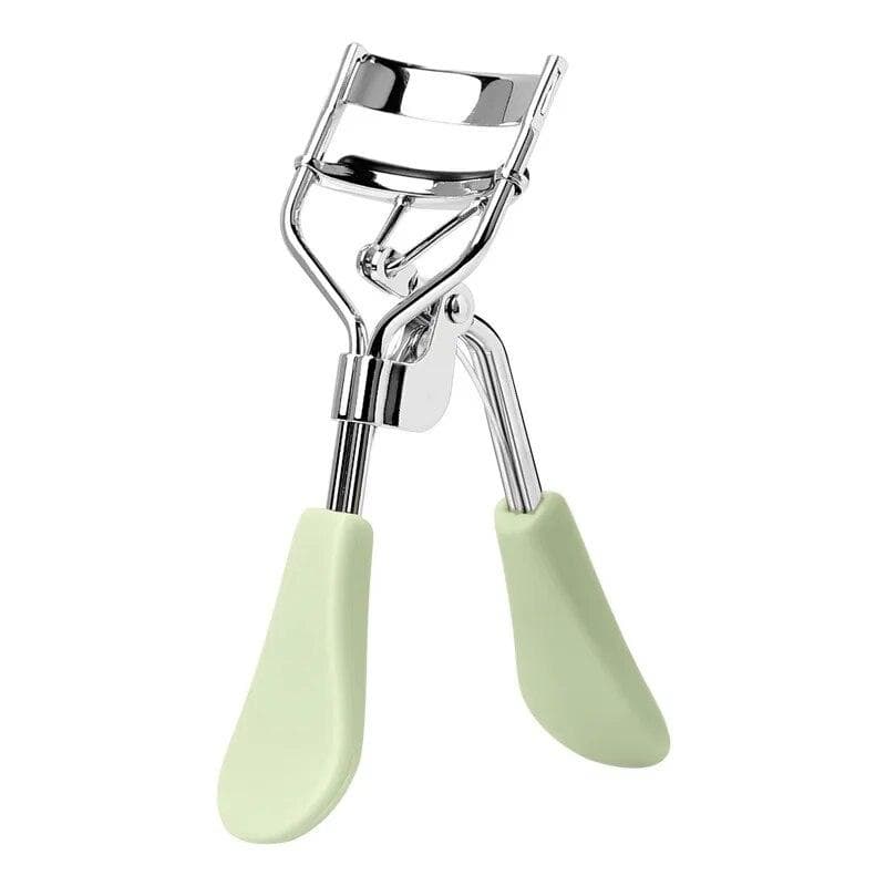 1Pcs Eyelash Curler Eyelash Curler Folding False Eyelashes Auxiliary Eyelash Curling Clip Makeup Tools Cosmetic Tools green