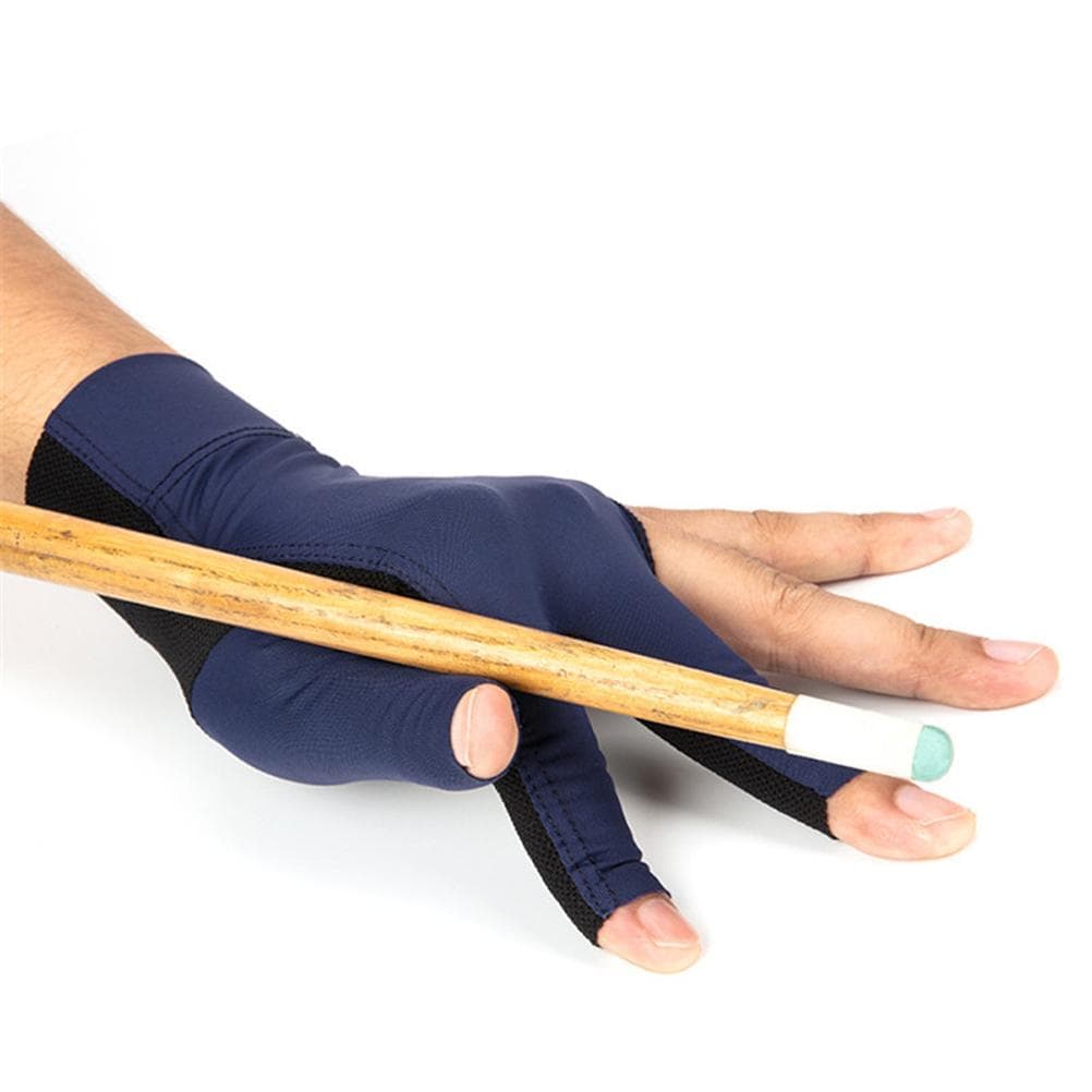 3 Open Fingers Billiard Gloves for Men Women Elastic Non Slip Wear Resistant Breathable Pool Cue