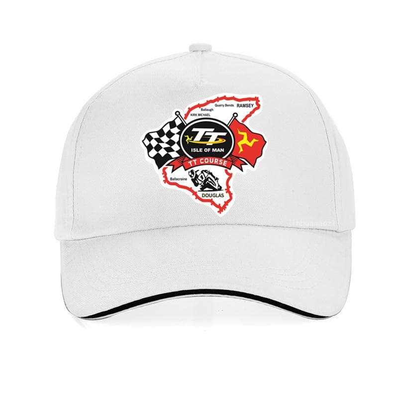 Isle of Man TT Races Unisex hat Motorcycle The Ultimate Road Race baseball cap Summer fashion Dad hat adjustable Snapback hats Adjustable