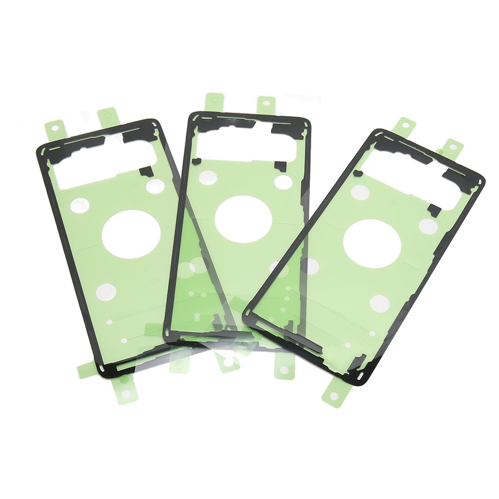 3PCS Phone Battery Back Cover Sticker Plastic Phone Back Battery Door Cover Tape for Galaxy S10