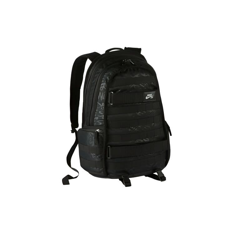Nike Outdoor Sports Travel Large Capacity Polyester Backpack Unisex Backpack Black BA5404-010 Black