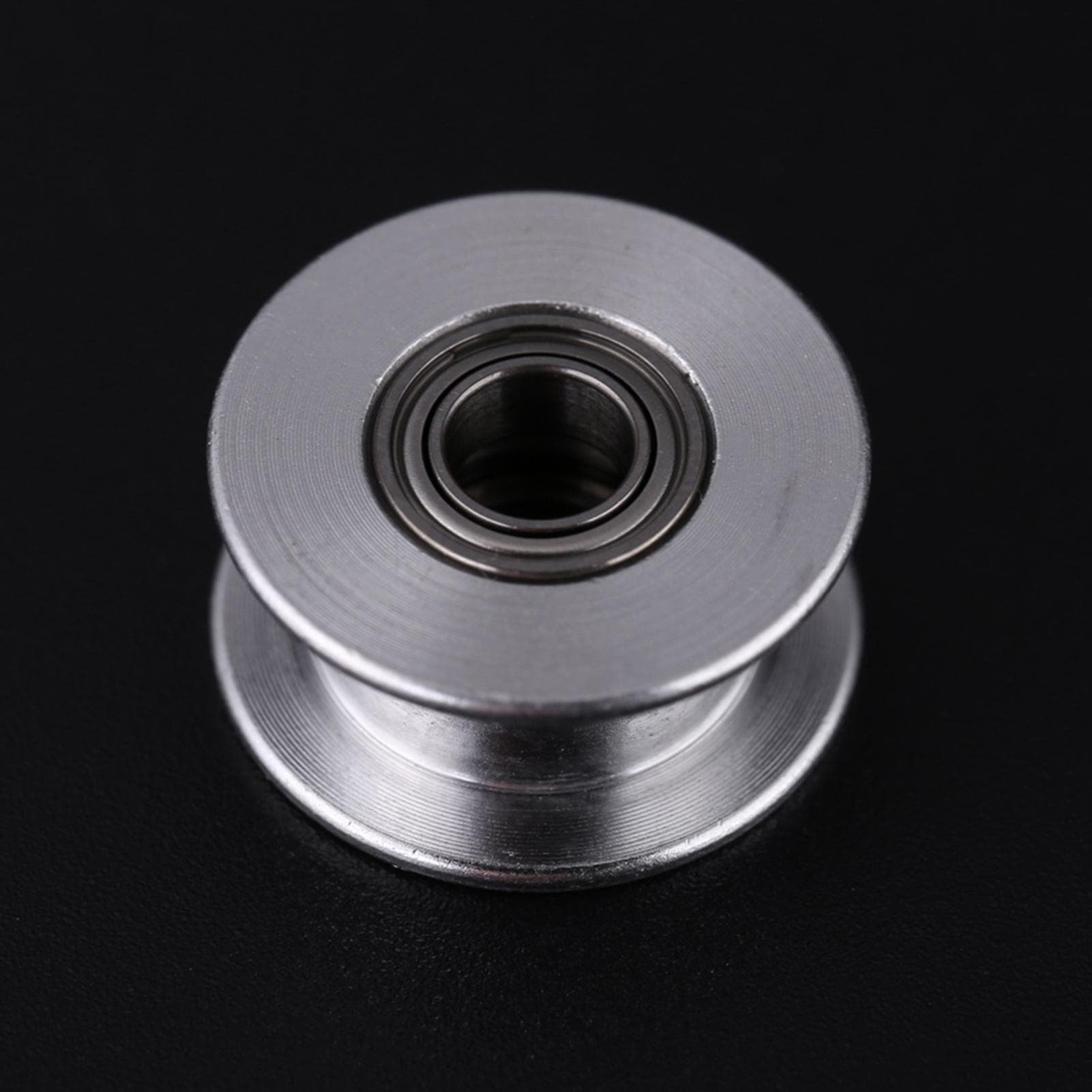 5pcs Aluminum 2GT Belt Timing Pulley 3D Printer Accessory (W6mm, 20T, Bore 5, Toothless)