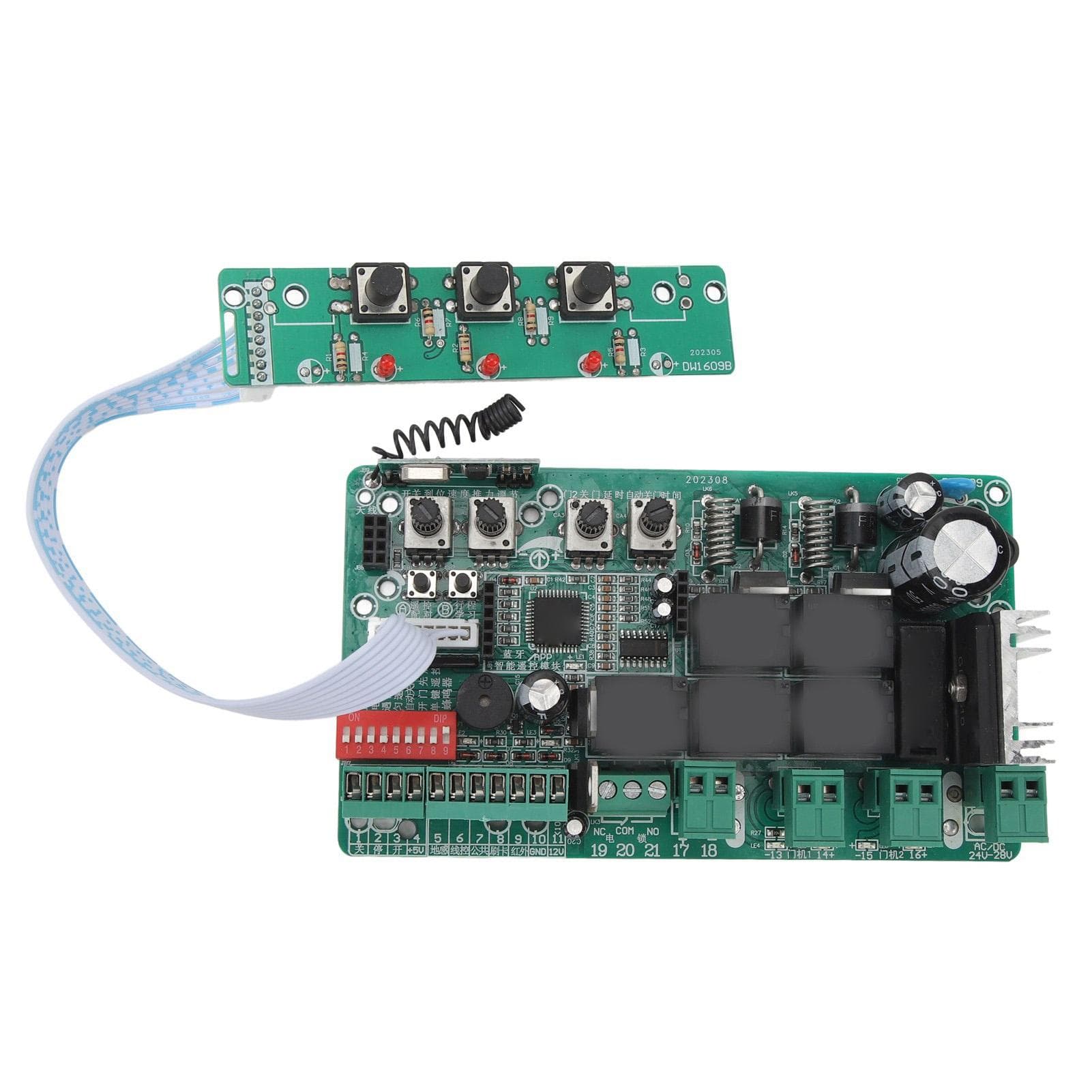 Circuit Board for Sliding Gate Openers Universal Main Electronic Control Board Replacement for 220V