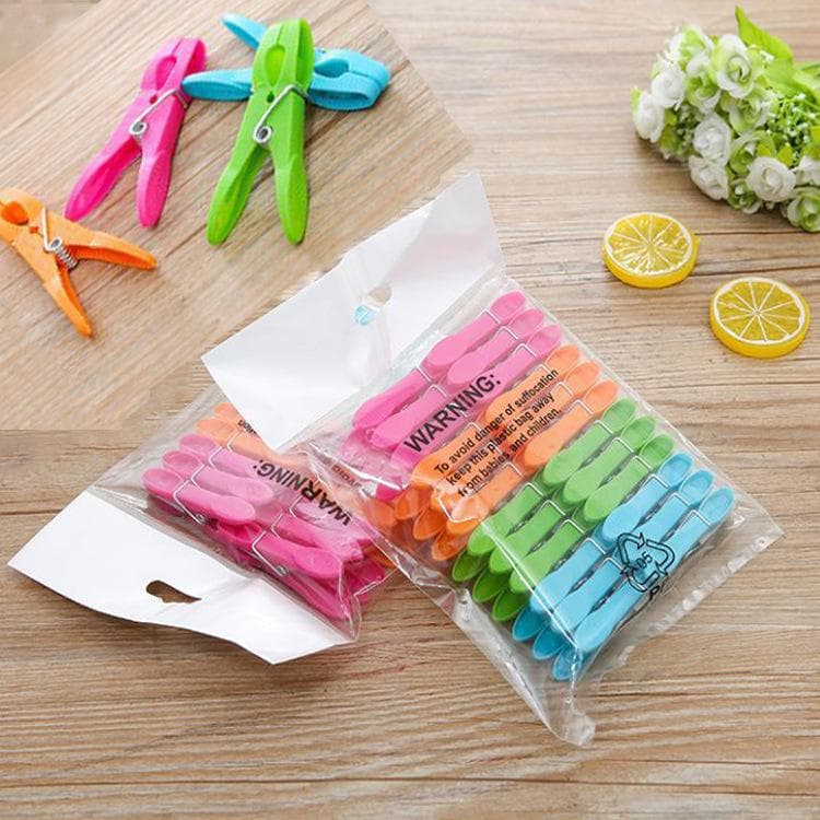 Clothespins Hanging Pegs Clips Plastic Hangers Racks Laundry Clothes Pegs Clamps Towel Clips Home Storage Hooks