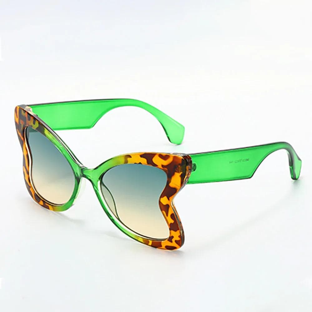 New Fashion Women Luxury Butterfly Sunglasses UV400 Vintage Designer Eyewear Female Branded Frame