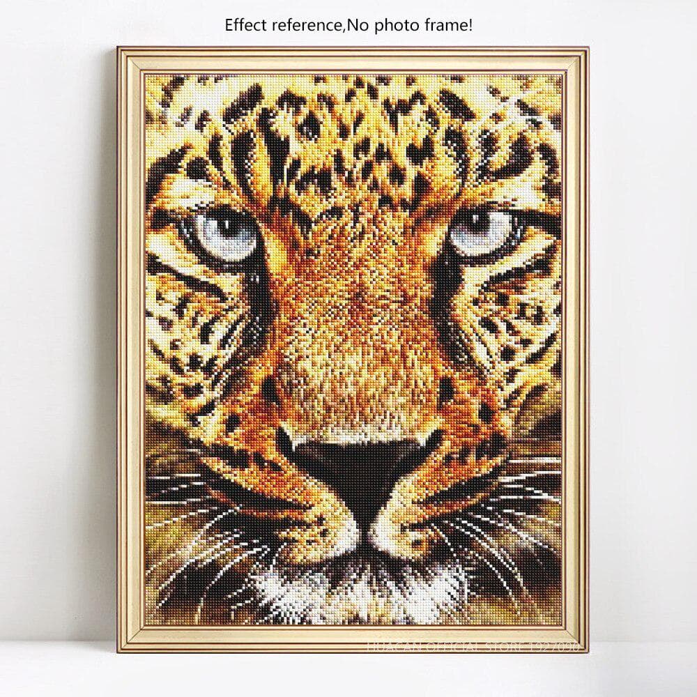 5D Diamond Painting Full Round Animal Tiger Embroidery Sale Picture of Rhinestone Diamond 20X30
