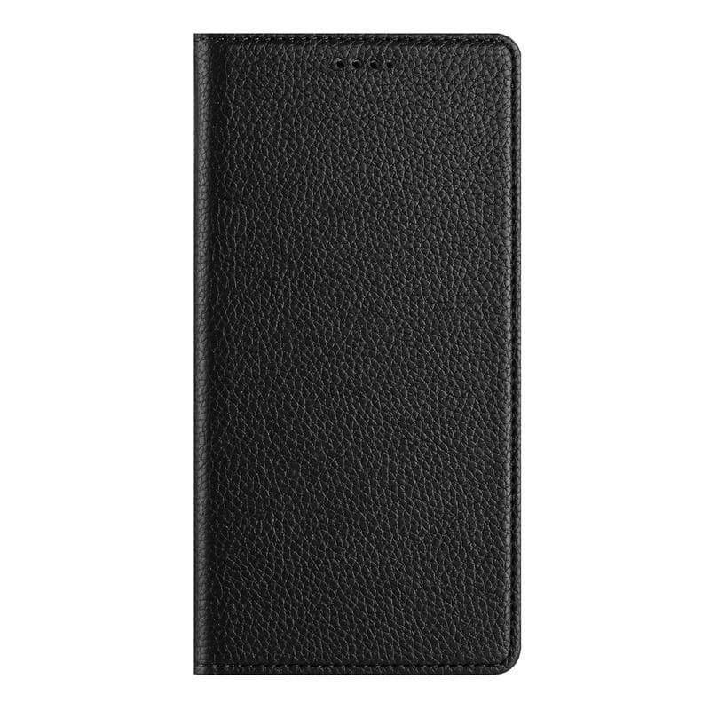 Leather Case For Iphone 12 13 Mini Pro Max Auto Closing Card Slot Wallet Flip Cover Casing IPhone 13 Pro black