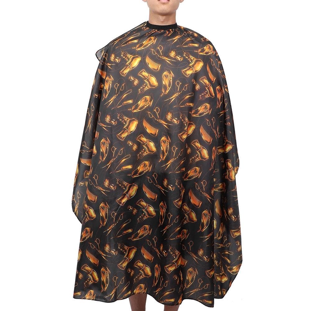Stylish Pattern Hair Cutting Cape Cloth Waterproof Hairdressing Apron Barber Shop Accessories