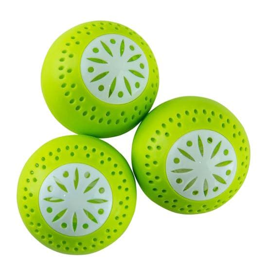 3Pcs Fridge Refrigerator Deodorizer Odor Eliminator Home Freshness Fridgeballs green