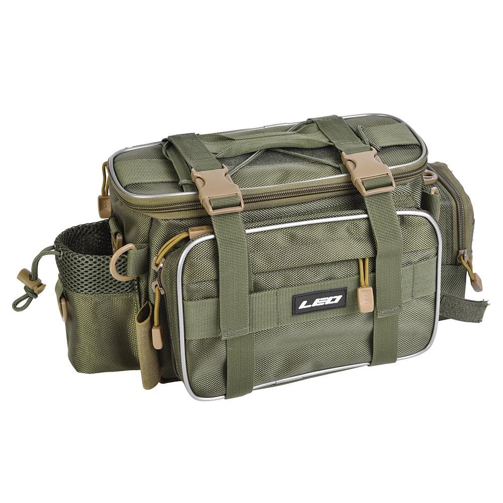 Multifunctional Fishing Tackle Bag Outdoor Sports Single Shoulder Bag army green