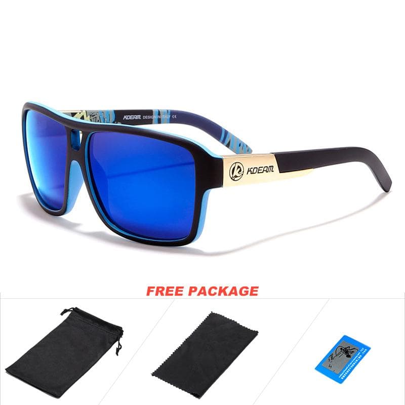Polarized Sunglasses for Men Outdoor Square Frame Sport Sunglasses 100% UV Protection Driving Male Goggles Sun Glasses for Men