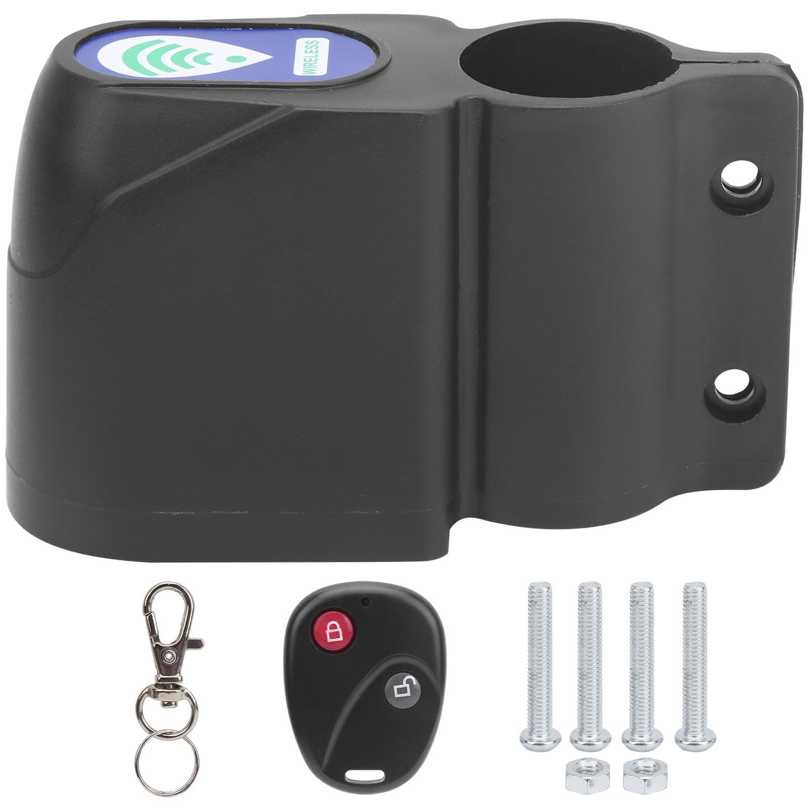 Bike Wireless AntiTheft Lock Portable Bicycle Security Alarm Lock with Remote Control