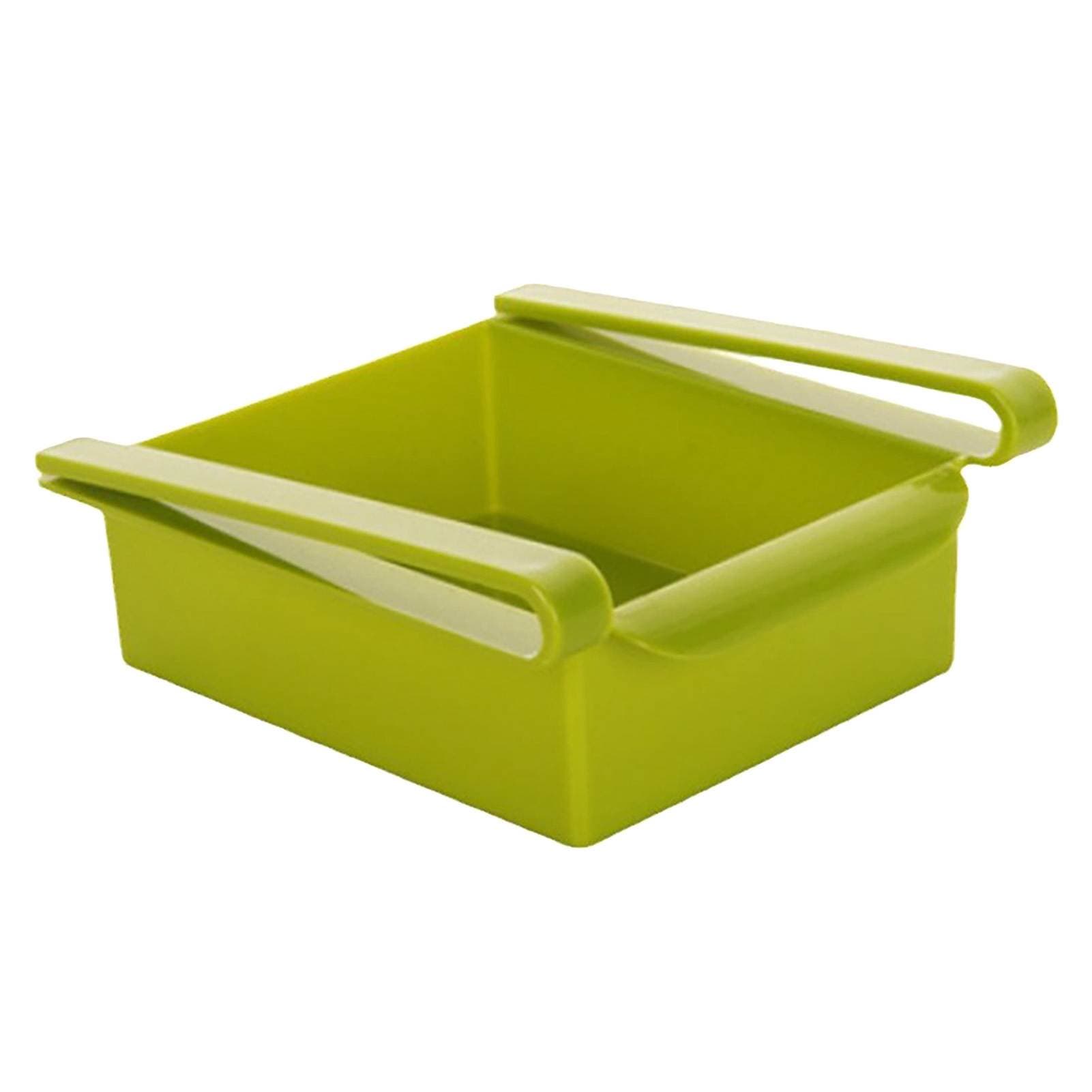 Fridge Drawer Organizer Pull Out Multifunctional Fridge Hanging Drawer Storage Tray for Egg