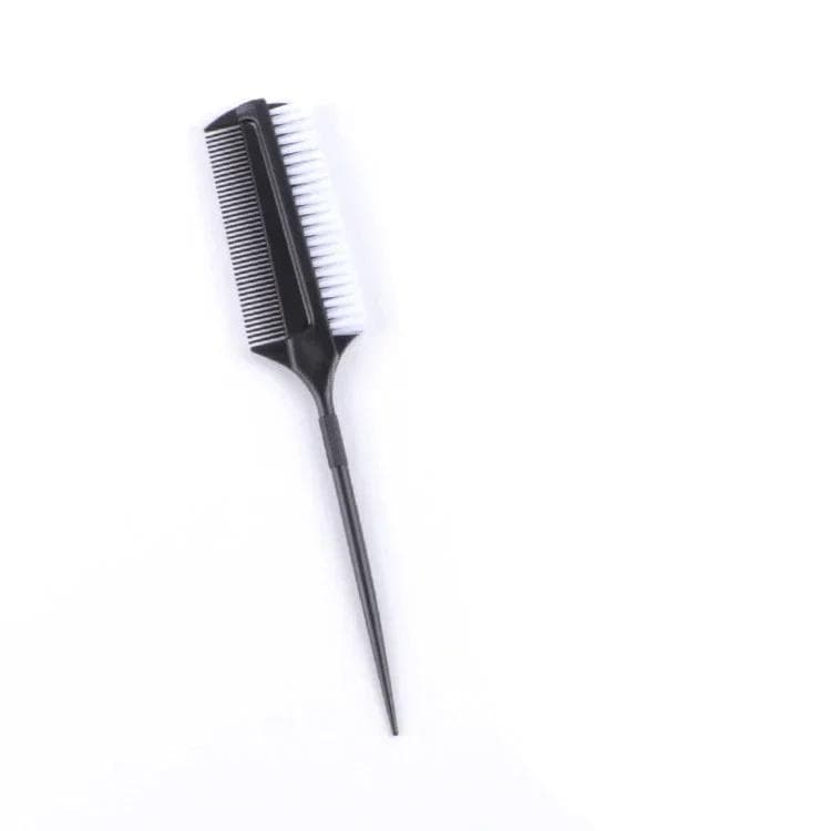 Professional Hairdressing Double Side Dye Comb With Nylon Hair Drying Brush Tinting Combs Hair Color Brush Hair Styling Tools black