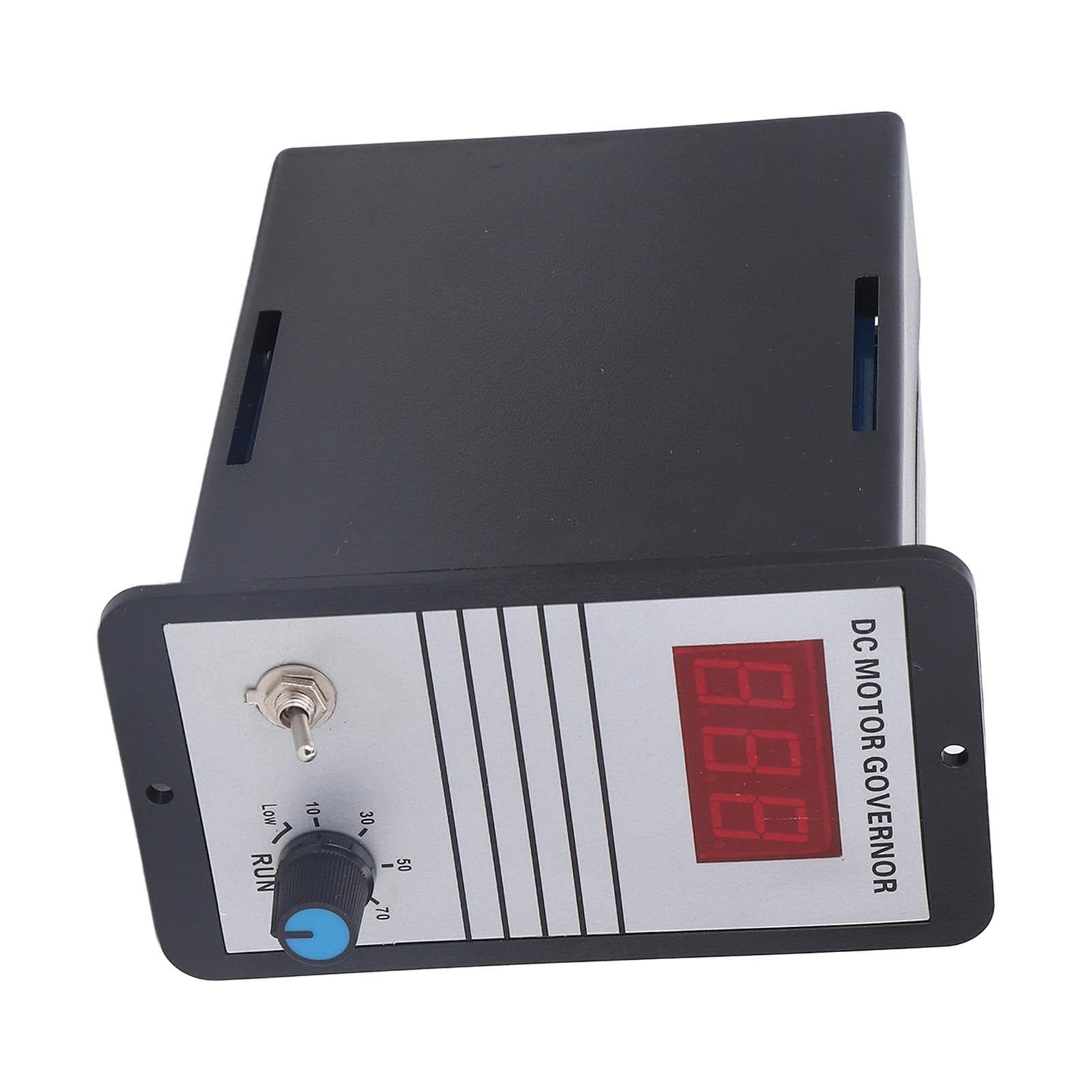 Digital Motor Speed Controller 4000W DC Brushed Motor Speed Regulator PWM Controller with Emergency