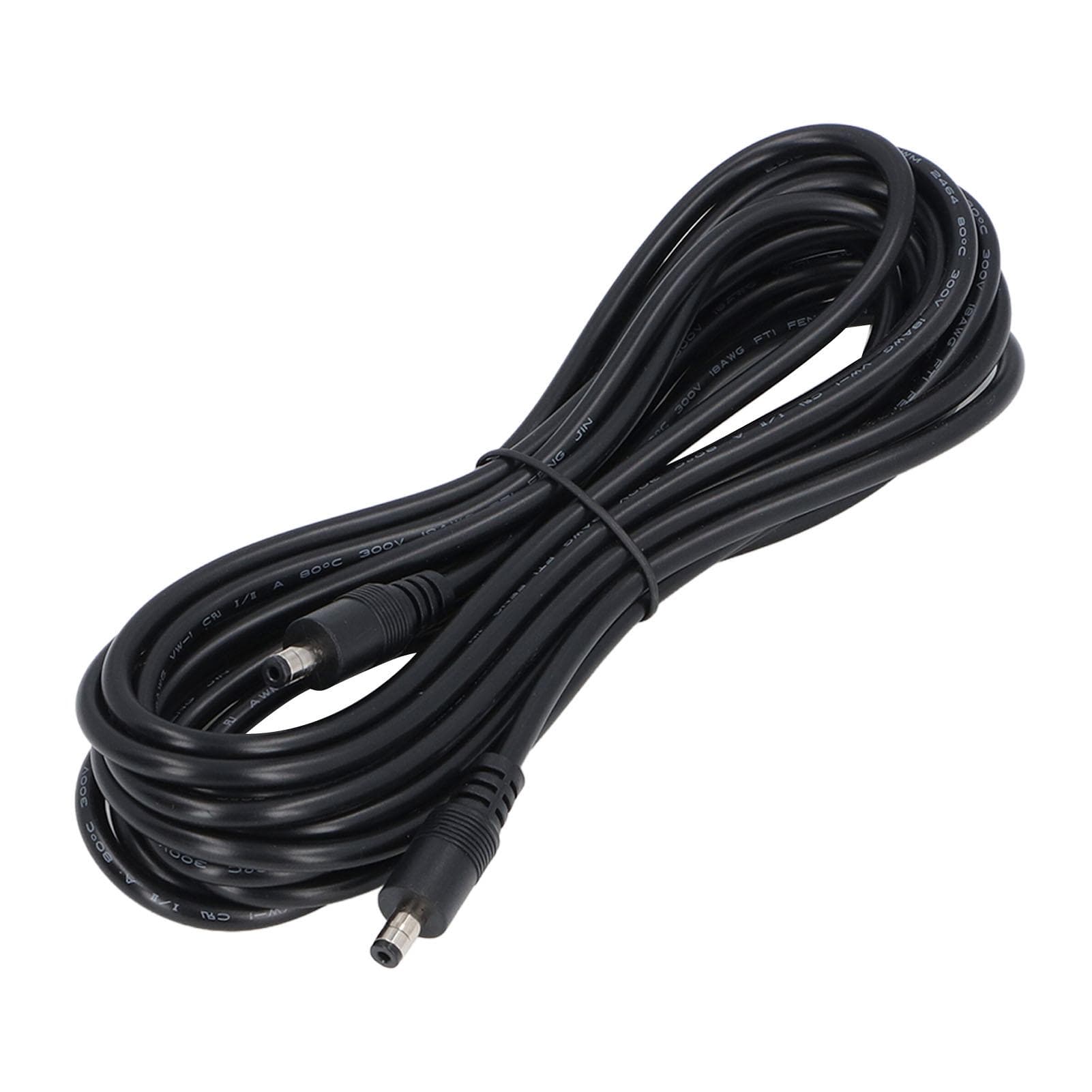 Male to Male Extension Cord DC Power Adapter Cable for Satellite Antenna Plug and Play Indoor