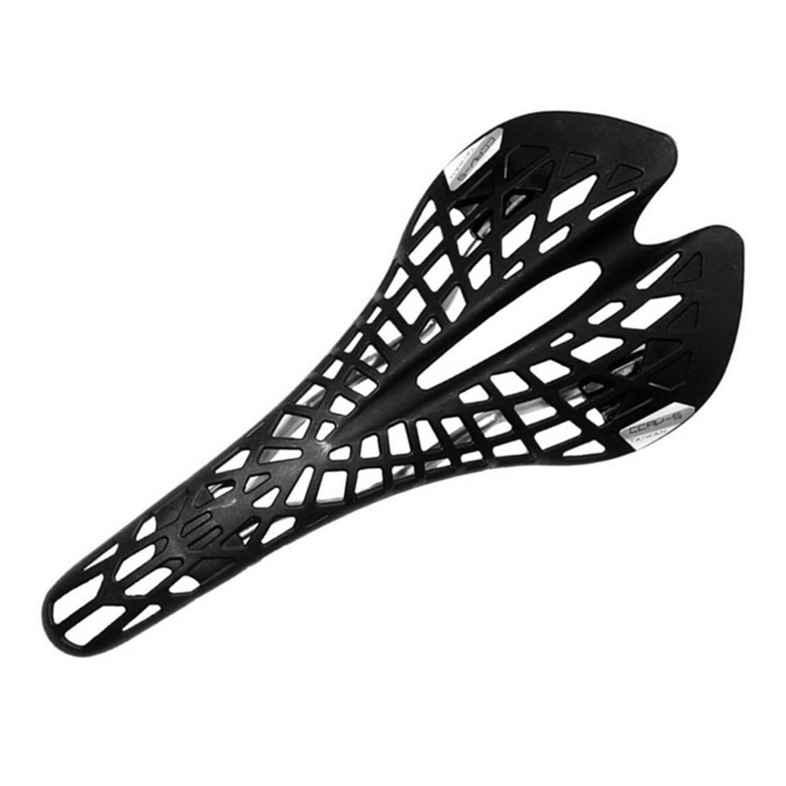 Bike Saddle Bicycle Seat Cushion Ergonomic Shock Absorption Hollow Out Ultra Light Breathable