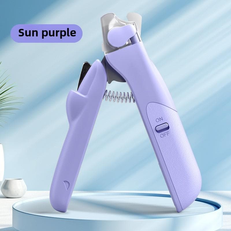 Dog-specific Alligator LED Luminous Stainless Steel Nail Clippers Cat Nail Clippers Cleaning Beauty Pet Supplies Universal