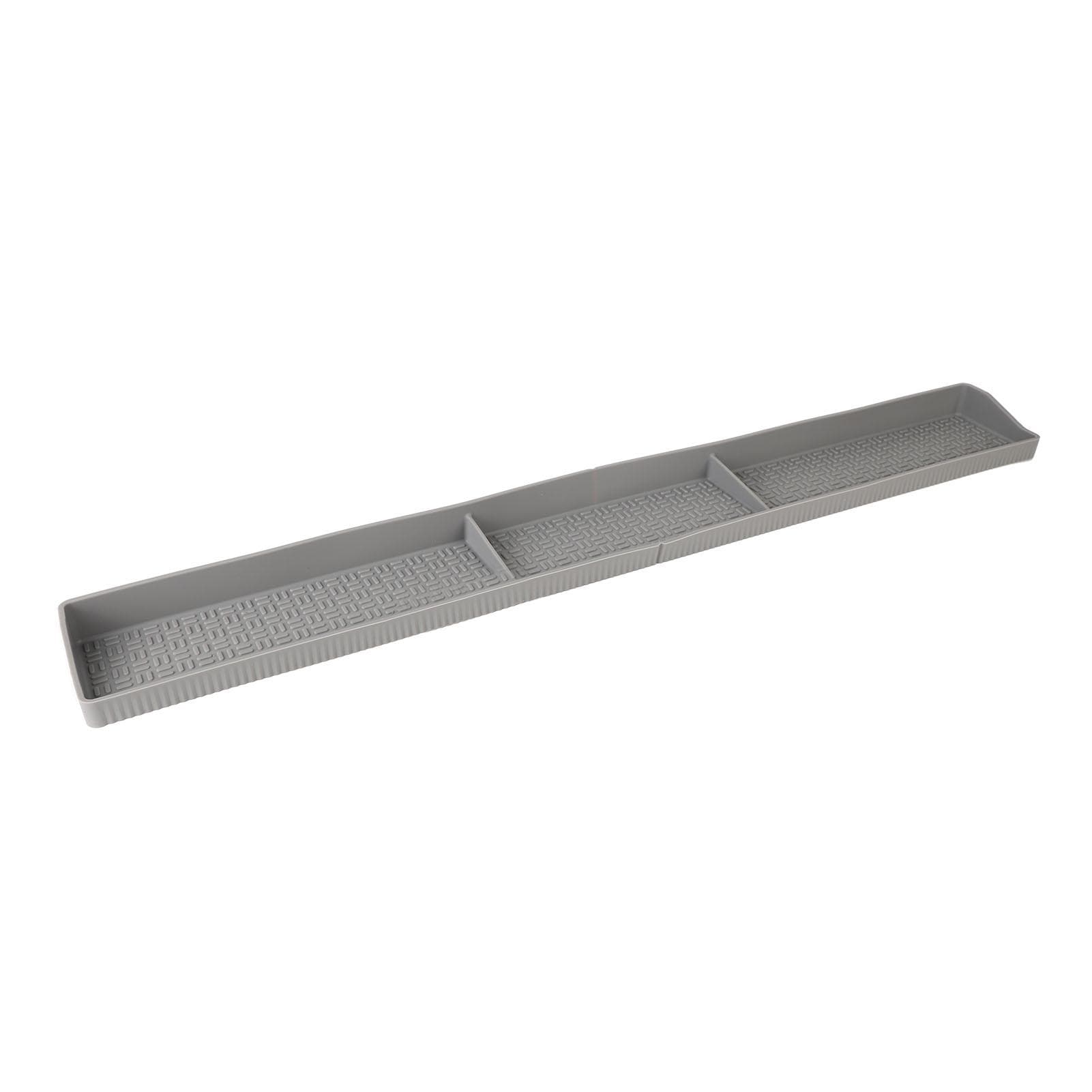 Silicone Stove Top Shelf Grey Kitchen Top Rack Magnetic High Temperature Resistance Stove Top Shelf