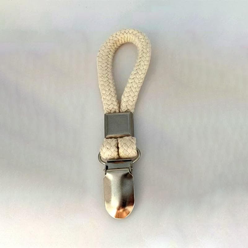 Packs Hanging Tea Towel Clips Towel Hangers Rack Hand Towel Hook Cloth Hanger Holder Brackets Braided Cotton Loop