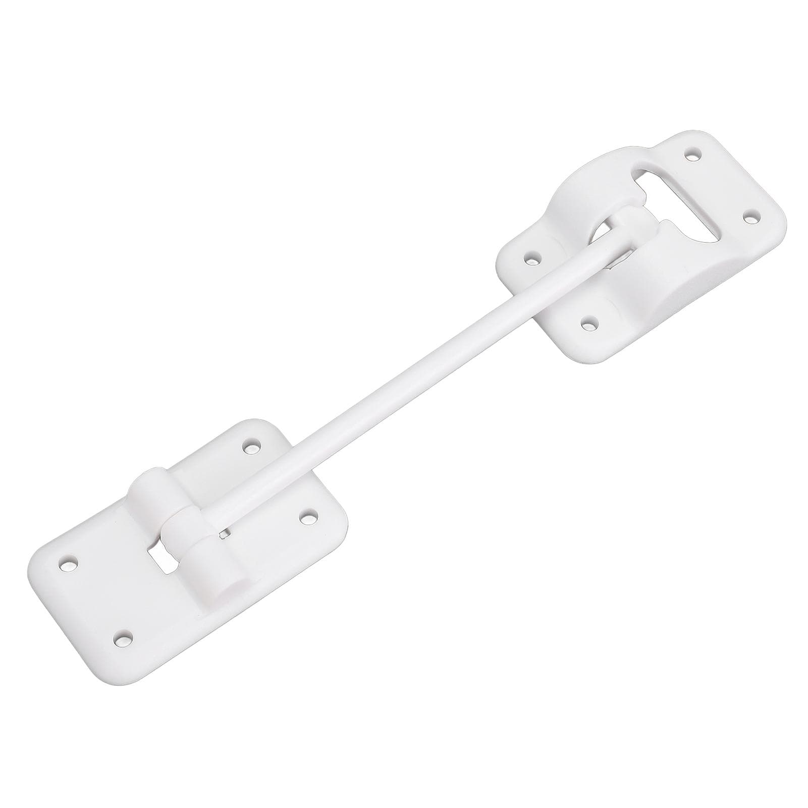 4 Sets 6 Inch T Style Door Holder Catch Entry Latch Stopper with Bumper Posts and Mounting Screws