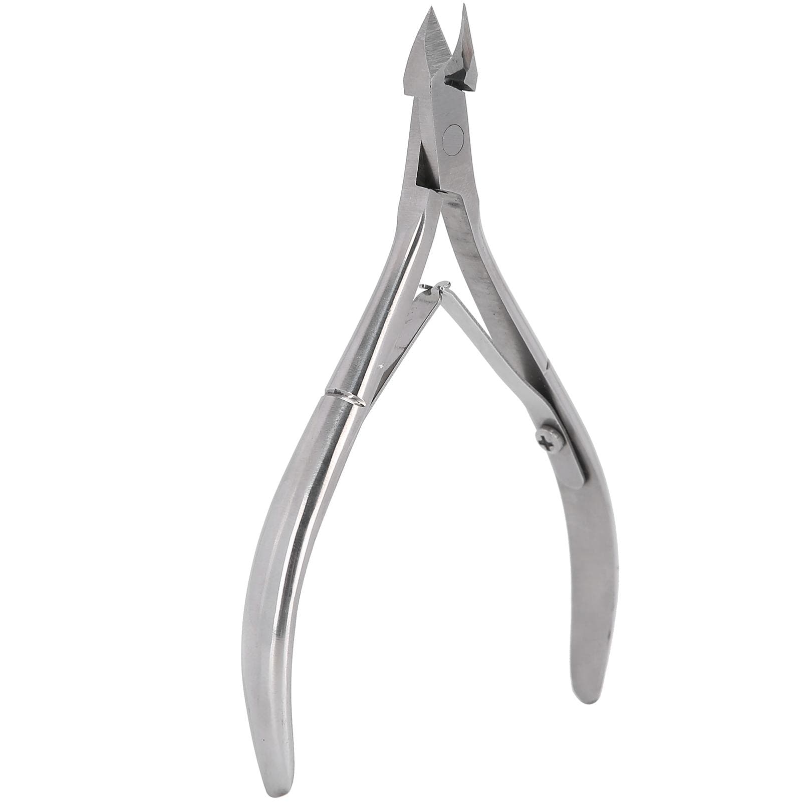 Nail Cuticle Nippers Stainless Steel Dead Skin Scissors Pliers Pedicure Manicure ToolSilver silver