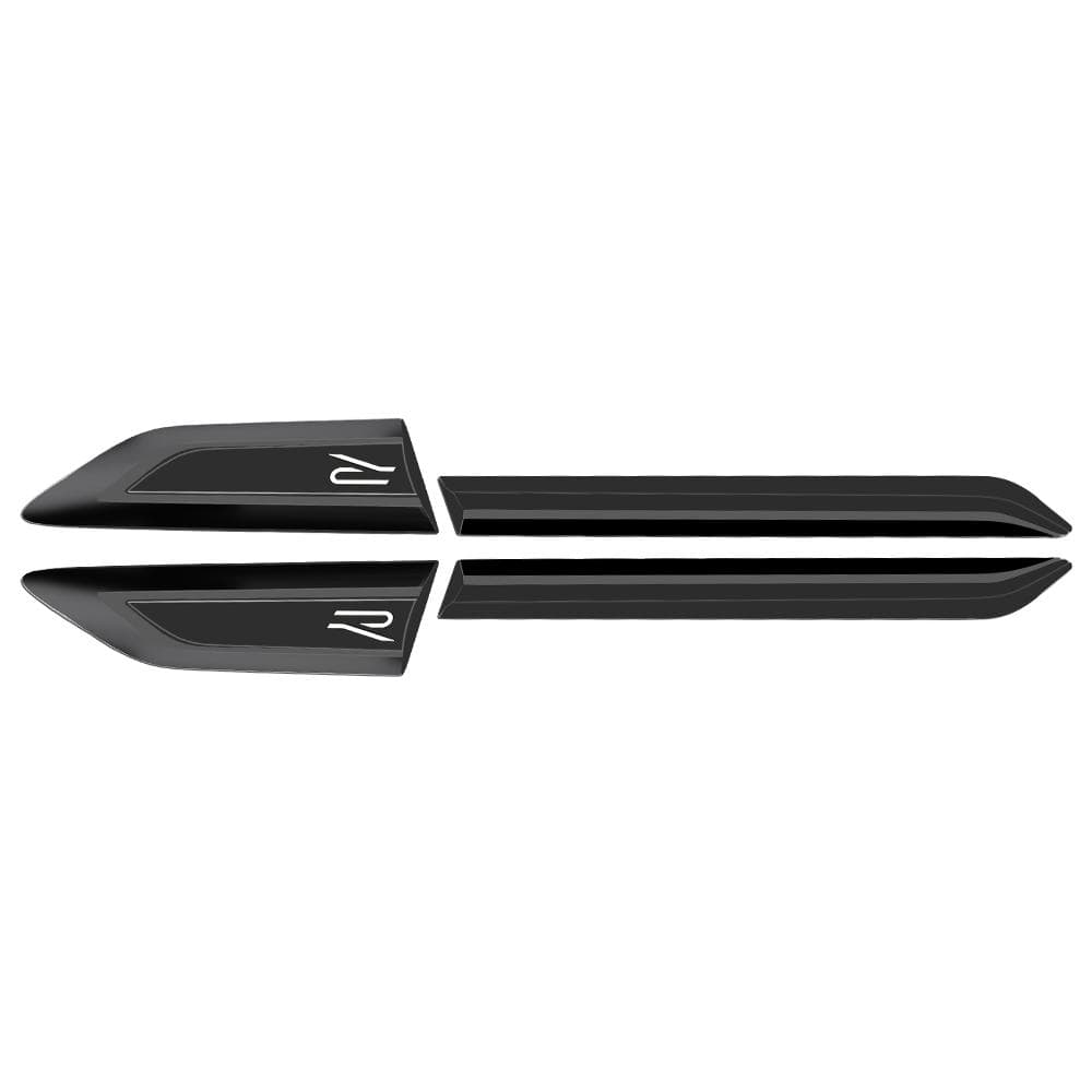 2026 New For VOLKSWAGEN VW 2pcs ABS GTI 4 Motion R RLINE Letter Car Fender Side Wing Emblem Badge Stickers For VW Volkswagen Tig