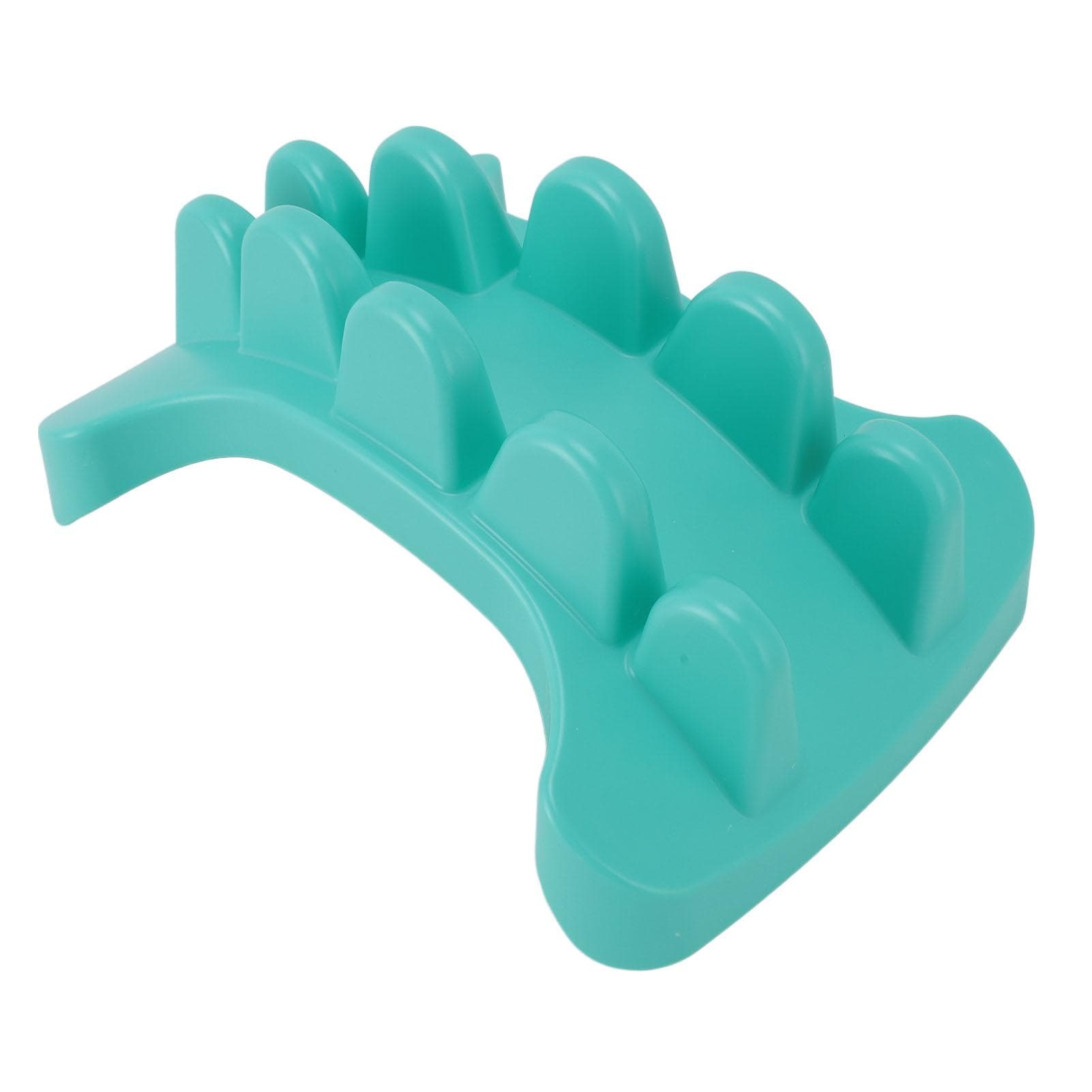 Psoas Spine Back Massage Tool Muscle Tension Deep Tissue Massage Full Back Stretcher 5 Sections cyan