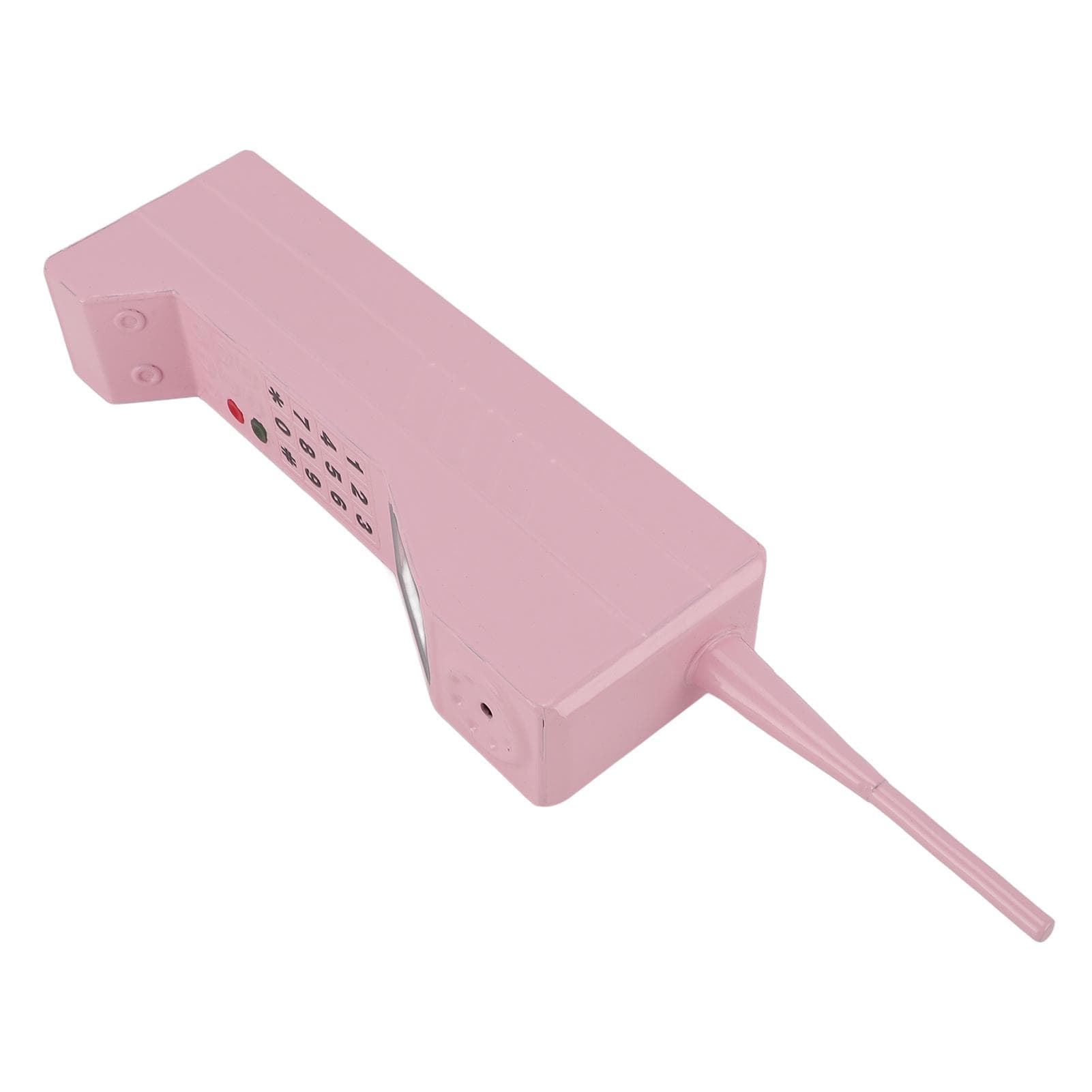 Retro Mobile Phone Iron Old Fashioned Cell Phone Template Decoration for Photography Pink pink