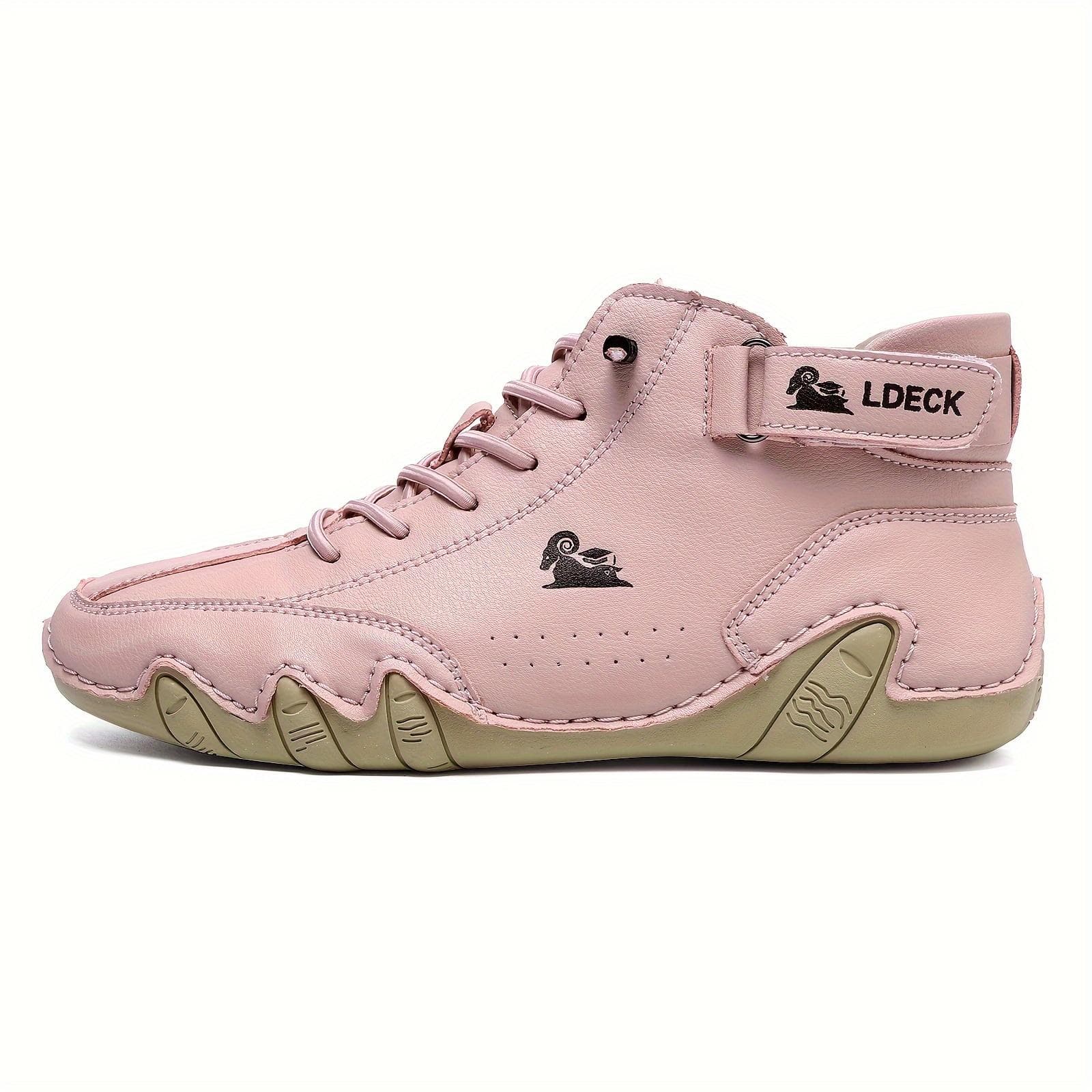 35-50 Size Couple Casual Boots Women's Stylish Lace Up Sneakers - Comfortable Low Top Outdoor Shoes Men Shoes 45 pink