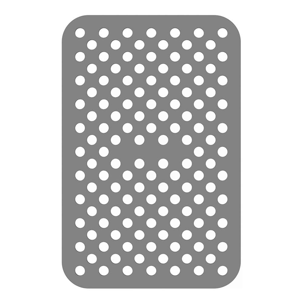 Air Fryer Silicone Mat For Kitchen Non-stick Baking Mat Pastry Tool Accessories Bakeware Oil Mats Air Fryer Liner grey