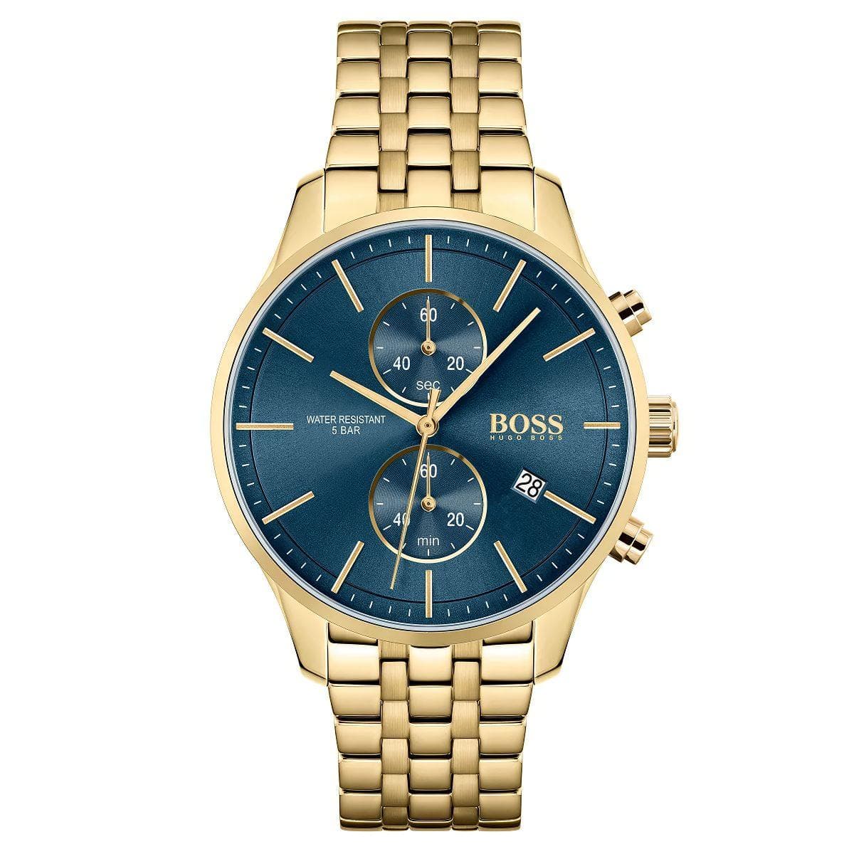 Hugo Boss 1513841 Associate Gold Men's Watch 42