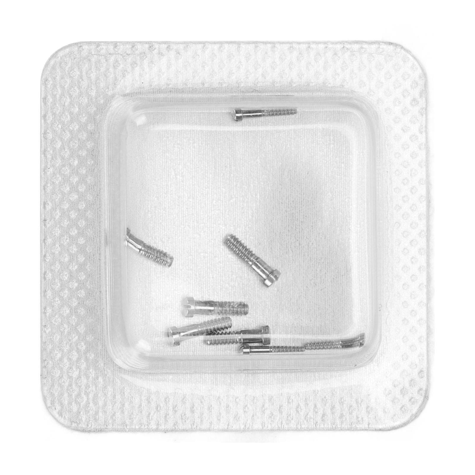 8pcs Watch Case Back Screw Professional Slot Type High Accuracy Stainless Steel Watch Screw for