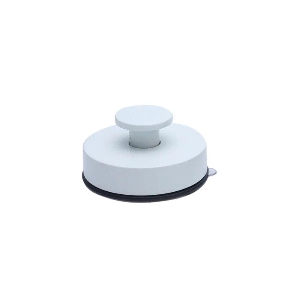 Black White Vacuum Suction Cup Hooks Punch Free Bath Sucker Hook Wall Hook Hanger Kitchen Bathroom Hooks For Towel Handbag white