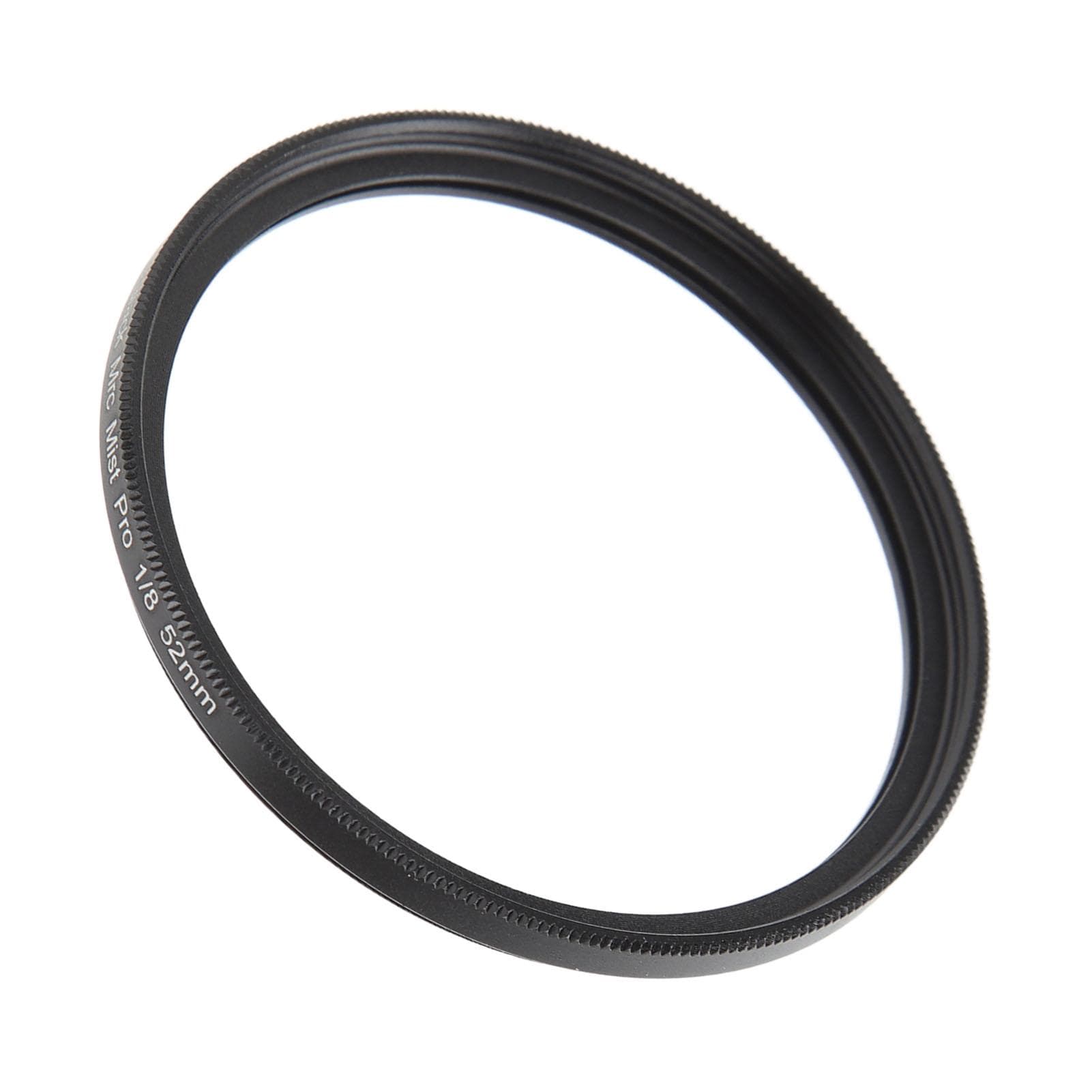 Camera Black Mist Filter 18 Black Soft Light Filter Portrait Soft Focus Filter for Video Vlog 52mm