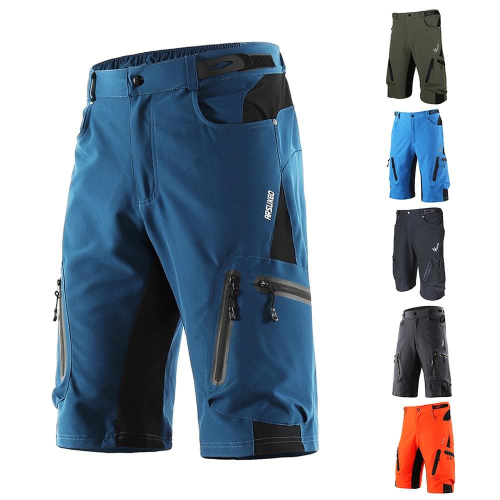 Lixada Baggy Shorts Cycling Biking Pants Breathable Sports Loose Fit Shorts M dark green