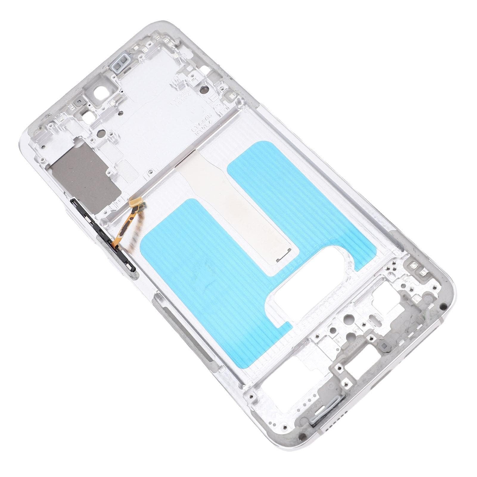 Middle Frame Bezel for Galaxy S22 Plus Phone Housing Metal Middle Frame Bezel Plate Replacement silver