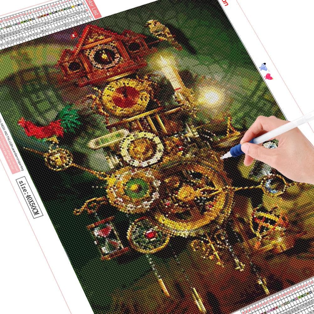 Diamond Painting Full Round/round Cartoon Diamond Mosaic Art Paint With Diamonds 20X30CM