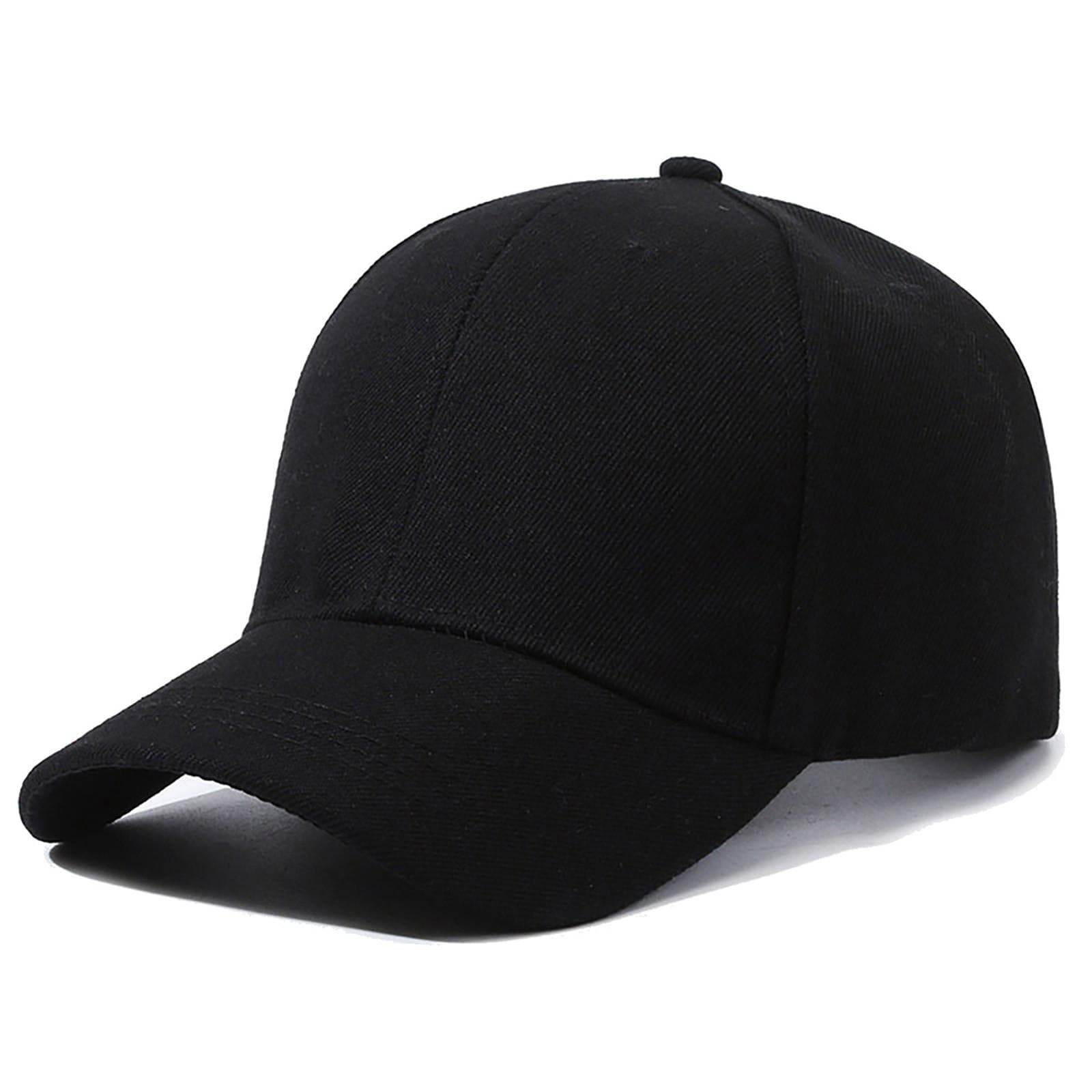Baseball Cap For Men Women Adjustable Size Perfect For Outdoor Activities One Size black