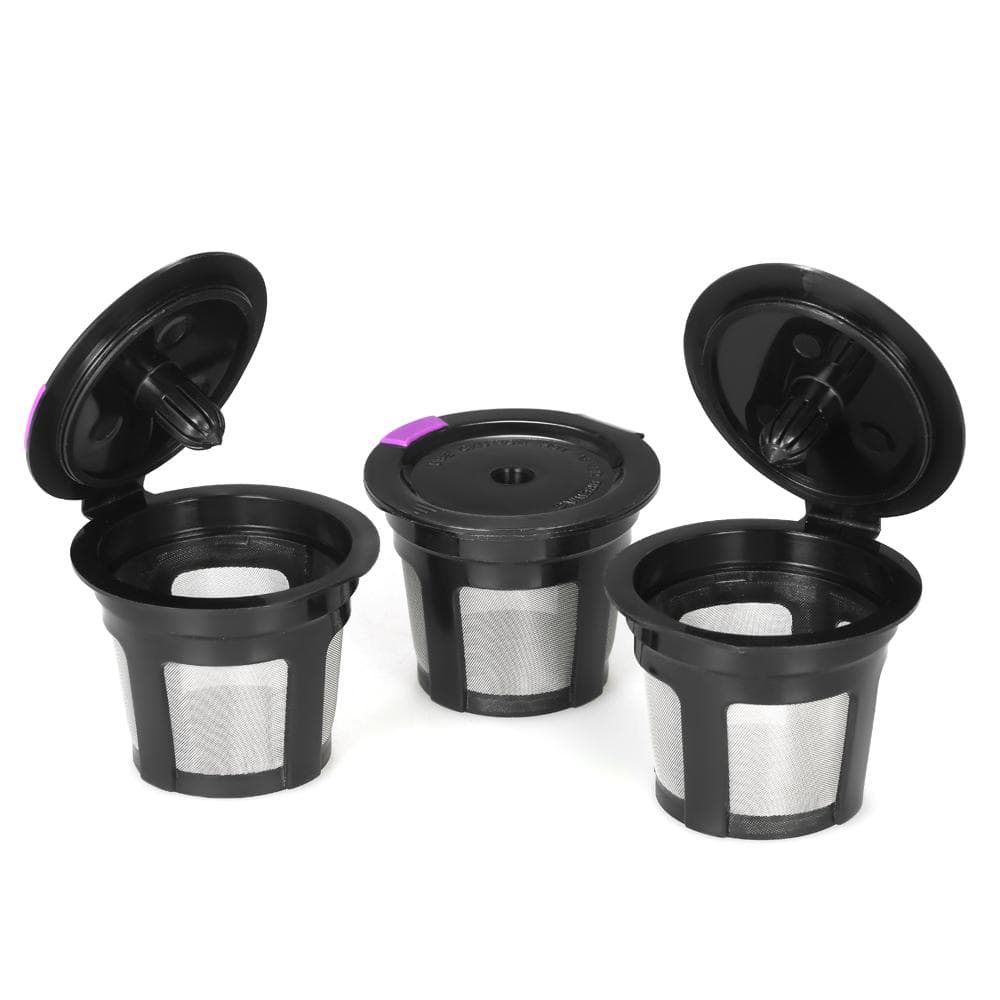 3pcs Reusable K-cup Coffee Capsule Keurig Brewers Refillable Coffee Filters
