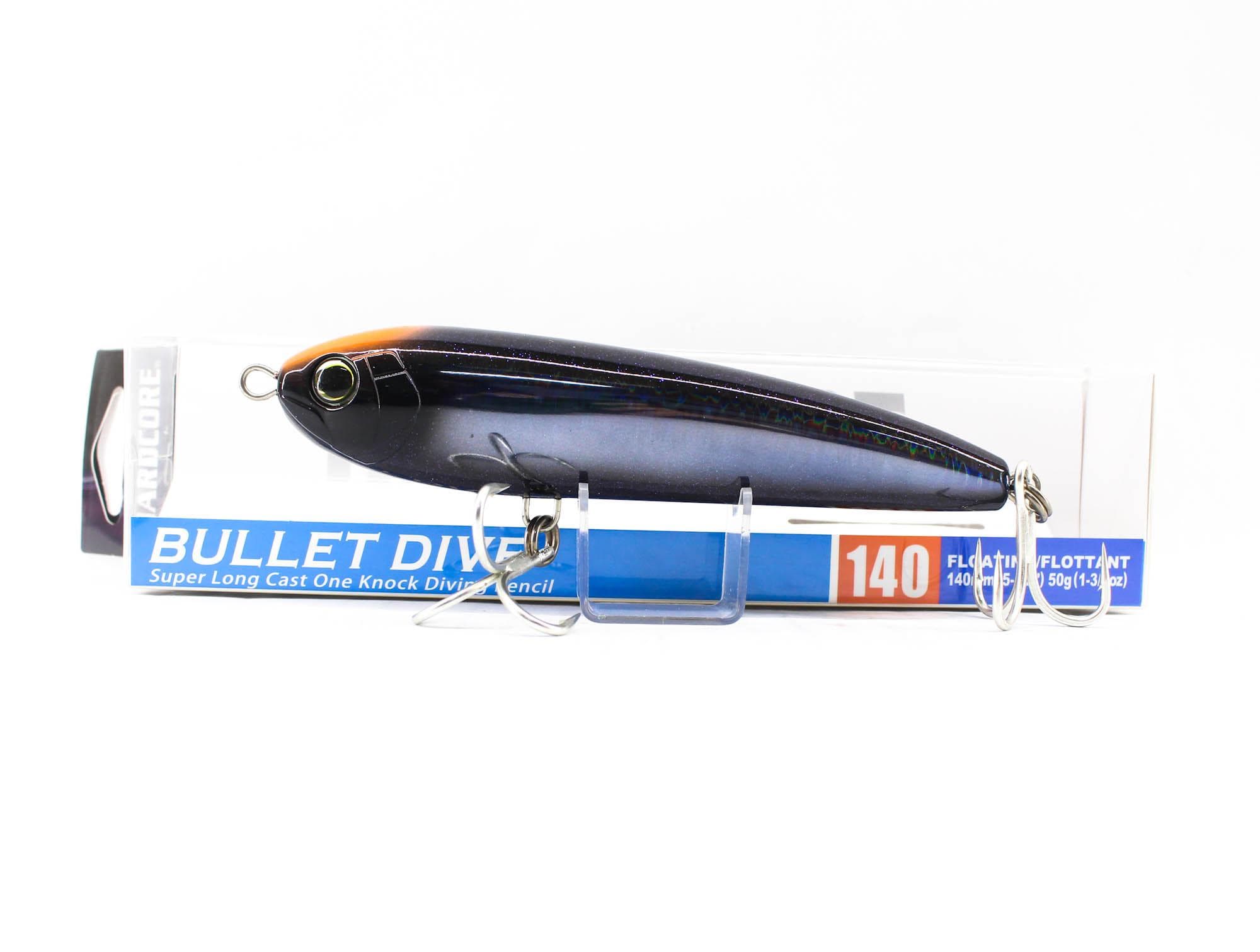 Yo Zuri Duel Hardcore Bullet Dive 140 mm Floating Lure F1222-HSBL (8923)