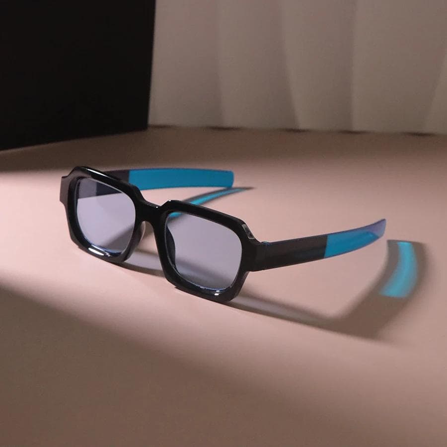 Elegant Square Sunglasses Women Men Vintage Fashion Mirror Shades UV Protection Outdoor Casual Sun Glasses Unisex Other