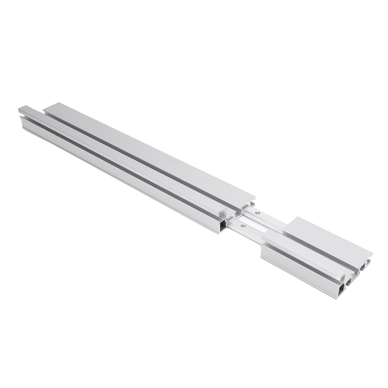 Miter Gauge Fence Aluminum Alloy 5086cm Adjutsable Telescoping Miter Extension Fence for