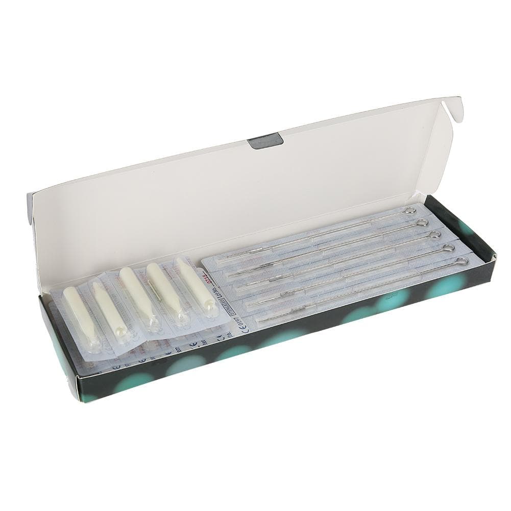 Disposable Tattoo Tips Stainless Steel Needles Set Sterilized Tattoo Tool 15Rl 15RT 9RL + 9RT