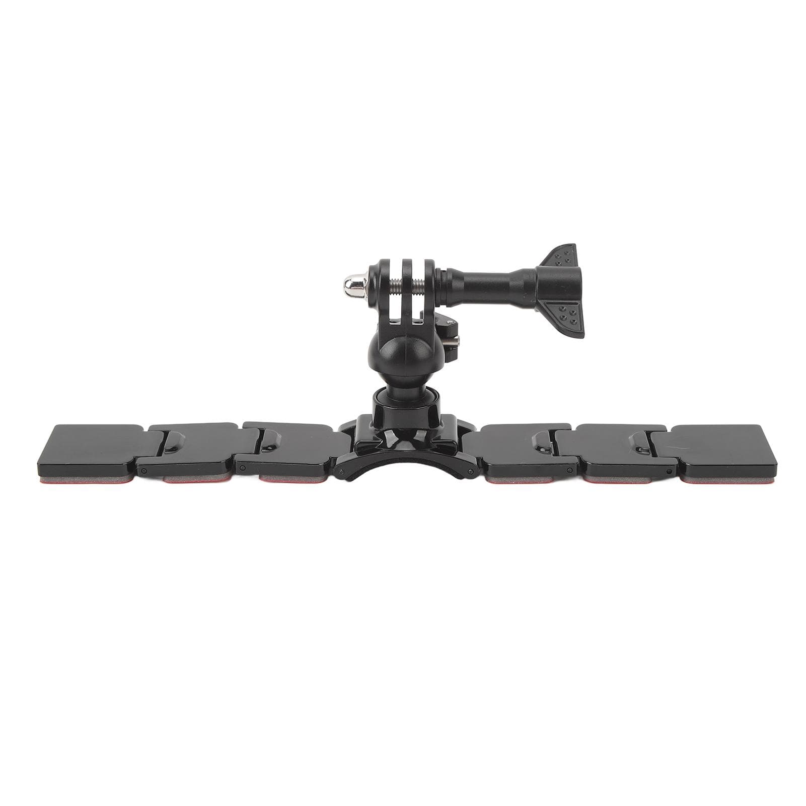 Motorcycle Helmet Chin Mount for Action Camera 3 Sections Detachable Double Sided Ddhesive 360